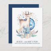 Oh hert 2020 wat een jaar! Kerstvakantie Schattig (Voorkant / Achterkant)