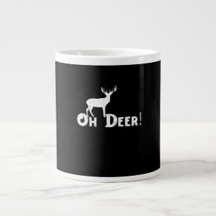 Oh Hert Clean Grafische Stijl Grote Koffiekop