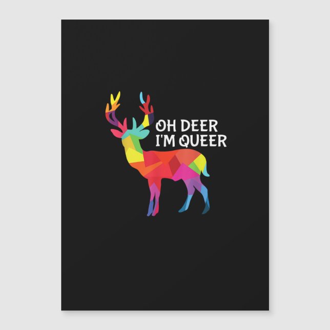 Oh Hert Grappige Woordspeling LGBT Pride Design (Voorkant)