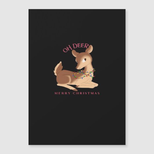 Oh Hert Kerst Moderne Vormgeving  (Voorkant)