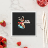 Oh Hert Kerstfeest Vakantie Ontwerp Servet (Insitu)