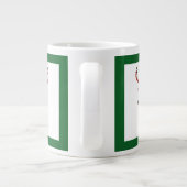 Oh hert, Kerstmis al?  tartaanplein Grote Koffiekop (Achterkant)