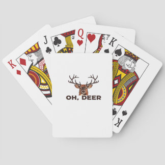 Oh Hert Modern Strake Vormgeving Pokerkaarten