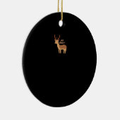 Oh Hert Oh Dier Retro Klassieke Stijl Keramisch Ornament (Rechts)