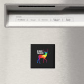 Oh Hert Queer LGBT Pride Viering Ontwerp Magneet (Insitu (Vaatwasser))