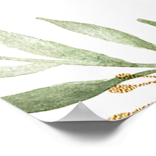 Oh hert roze meisje baby shower welkom bord poster (Hoek)