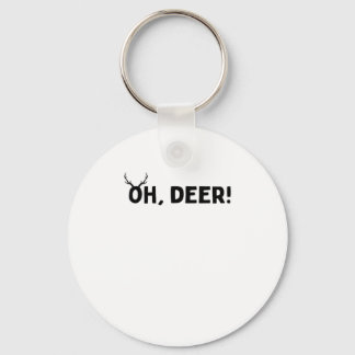 Oh Hert Simpel Esthetisch Sleutelhanger