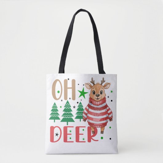 Oh Hert Tote Bag (Voorkant)