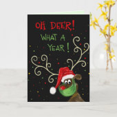 Oh hert! Wat een jaar! Inspiriviteit Kaart (Gele Bloem)