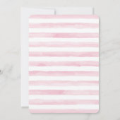 Oh herten baby meisje douche uitnodigingen (Achterkant)