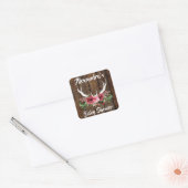 Oh herten Baby shower gunst Sticker (Envelop)