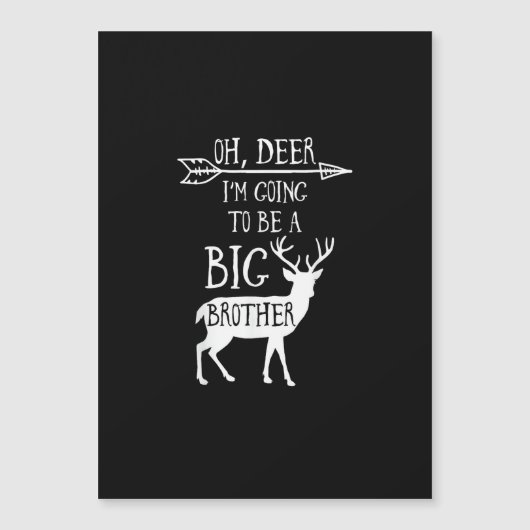 Oh Herten Gaat Naar Kerstmis Aankondiging Grote Br (Voorkant)