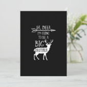 Oh Herten Gaat Naar Kerstmis Aankondiging Grote Br (Staand voorkant)