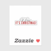 Oh Herten, het is Kerstmis! Sticker (Vel)