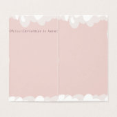 Oh Herten kerstkaart Kaart (Binnenkant ongevouwen)