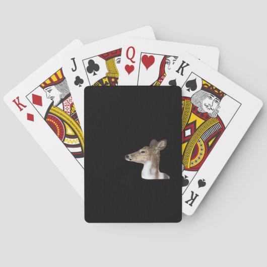Oh Herten Minimalistisch Modern Design Pokerkaarten (Achterkant)