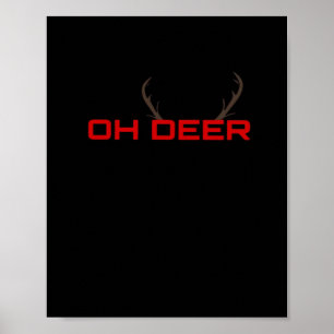 Oh Herten Minimalistische Esthetische Sfeer Poster