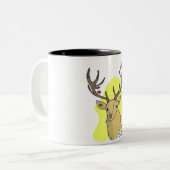 Oh herten... mok (Voorkant links)