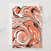 Oh Herten Oranje Camouflage Verjaardagsfeestje  (Achterkant)