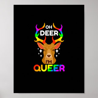 Oh Herten Queer Creatieve Moderne Stijl Poster