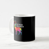 Oh Herten Queer Grappige Woordspeling LGBT Pride D Koffiemok (Voorkant links)