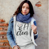 Oh herten rendieren gewei kerst minimaal trui