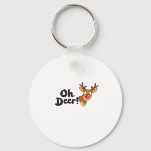 Oh Herten Schoon Minimaal Kijken Sleutelhanger