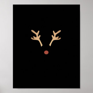 Oh Herten Speelse Artistieke Expressie  Poster
