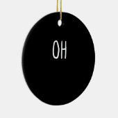 Oh Herten Trendy Halloween Stijl Ornament (Rechts)