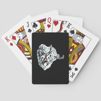 Oh Herten Trendy Moderne Stijl Pokerkaarten