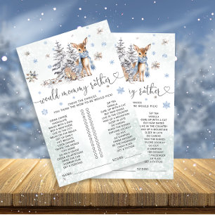 Oh Herten Waterverf Modern Baby shower spel