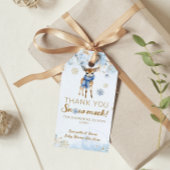 Oh herten winter baby jongen douche cadeaulabel