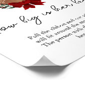 Oh herten winter groen Hoe groot is haar buik spel Poster (Hoek)