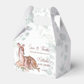 Oh herten woodlands baby shower bedankdoosjes (Voorkant Zijde)