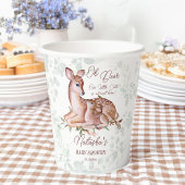 Oh herten woodlands baby shower papieren bekers