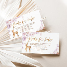 Oh hertenboeken voor baby kaartje