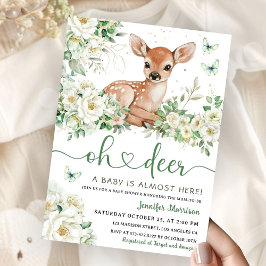 Oh Hertje Baby Shower Geslacht Neutraal Kaart
