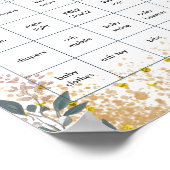 Oh hertje baby shower spellen poster (Hoek)