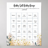 Oh hertje baby shower spellen poster (Voorkant)