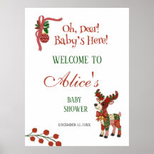 Oh, hertje! De baby is er! – Kerst babyborrel