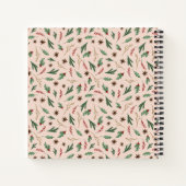 Oh hertje winter groen baby shower guestbook notitieboek (Achterkant)