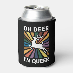 Oh hertog ben ik queer regenboog LGBT trots homose Blikjeskoeler
