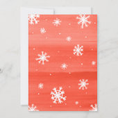 Oh Hertog Kerstdag Is Hier Blauw Rood Kaart (Achterkant)