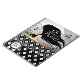 Oh het geluid van het muziekmeisje notitieboek (Linkerzijde)