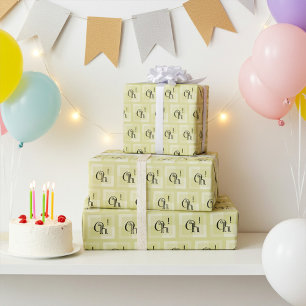 Oh! Het is een leuke verrassingsverjaardag! Modern Cadeaupapier