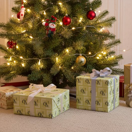 Oh! Het is een leuke verrassingsverjaardag! Modern Cadeaupapier