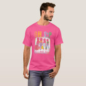 Oh, het is een meisje dat een witte wijn maakt. t-shirt (Voorkant volledig)