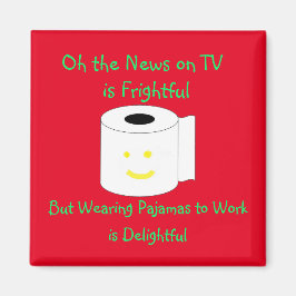 Oh het nieuws op tv is angstaanjagend magneet