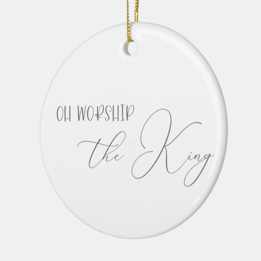 OH Het Vertrouwen van het Ornament van de Koning/B (Links)