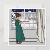 "Oh, het weer buiten is angstaanjagend..." (Voorkant)